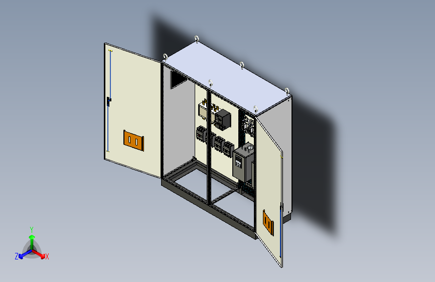 仿威图双电源双软启动柜CDQ1S