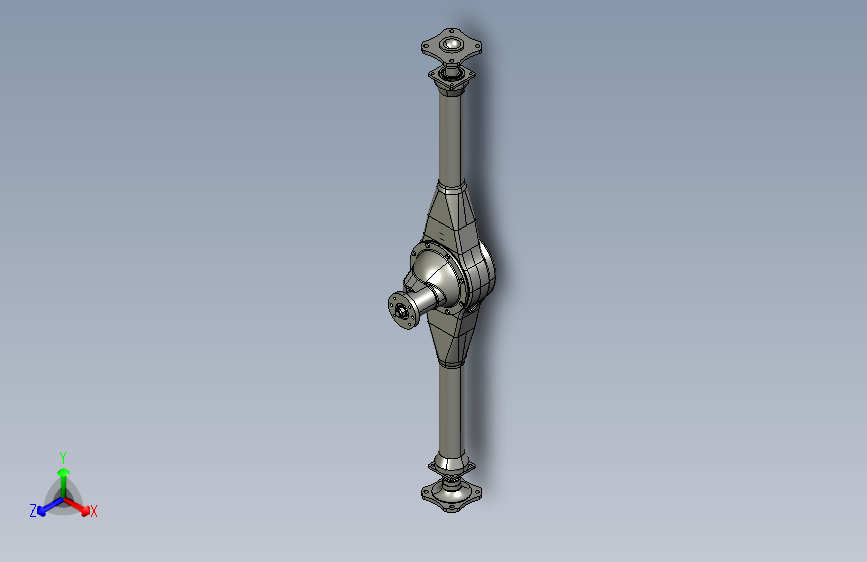 某车后驱动桥模型设计571849