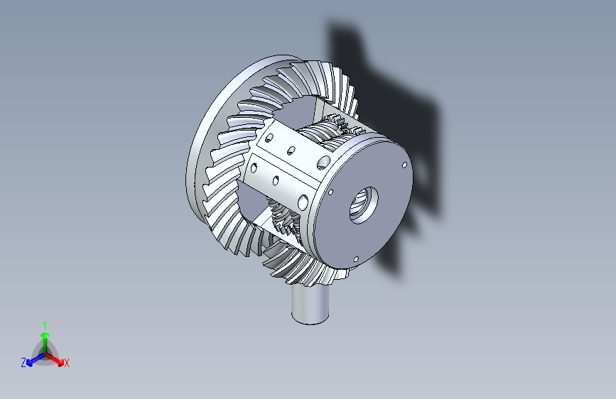 托森差速器的设计与仿真【三维SW】[16张CAD高清图纸和说明书]
