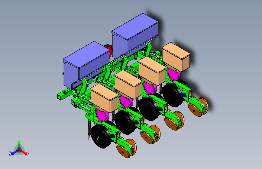 大豆精量播种机