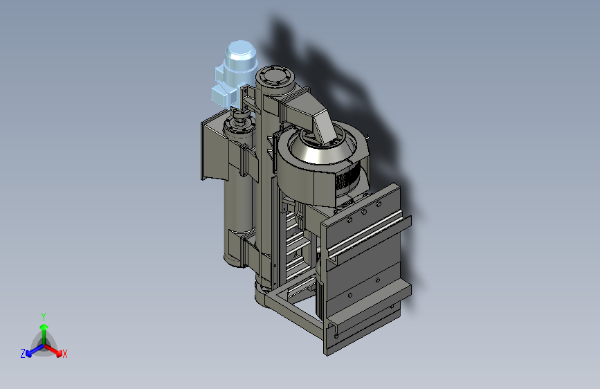 环模式饲料制粒机设计颗粒机