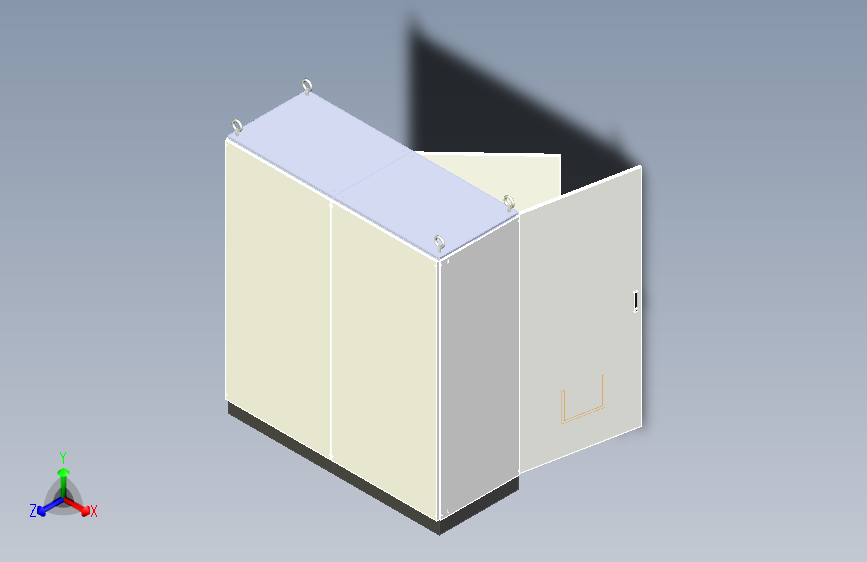 威图柜sw(1)装配guiti 拼柜