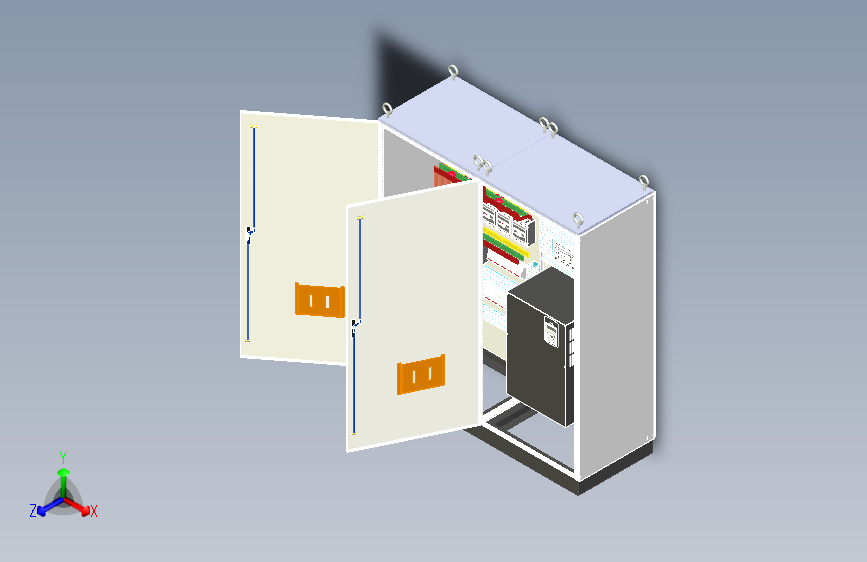 威图柜sw(1)装配柜体拼柜