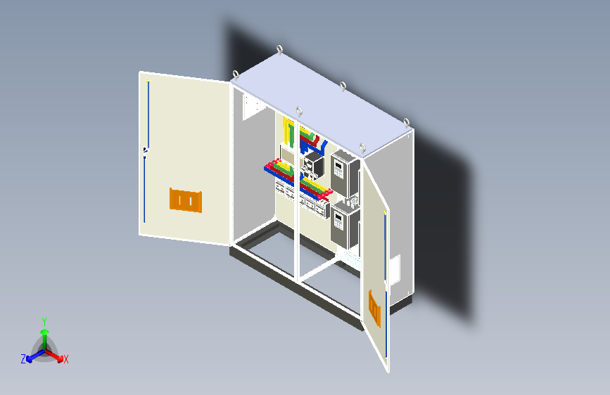 威图柜sw(1)装配1600x600x1800