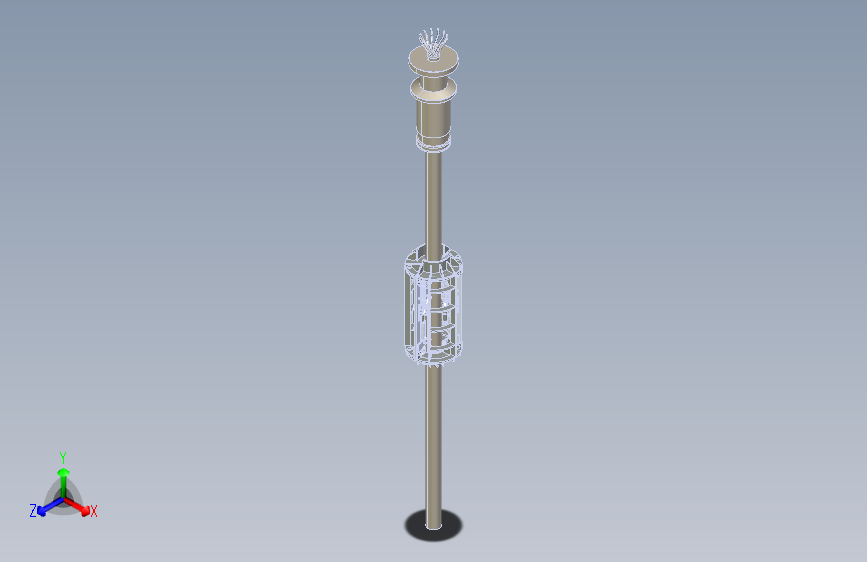 管道攀爬设备3D模型