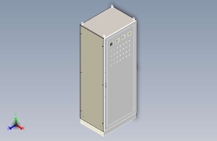 威图柜sw(1)16折柜总装图