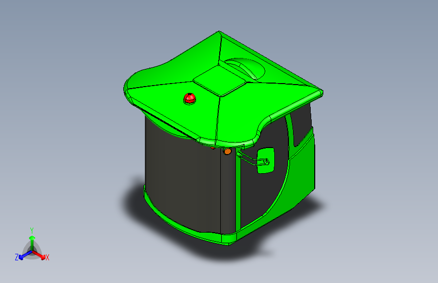机舱对应于气动撒肥机施肥机