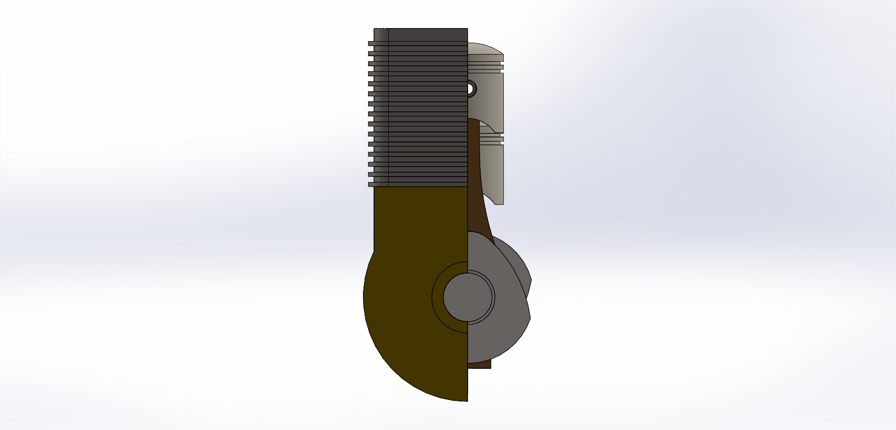 直列四缸发动机总成