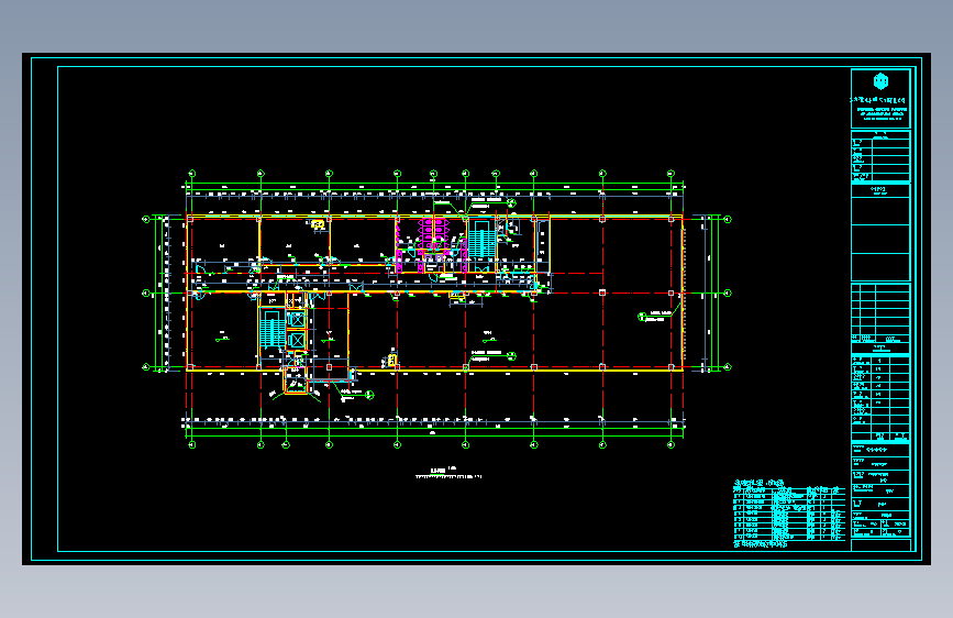 五层装修平面图