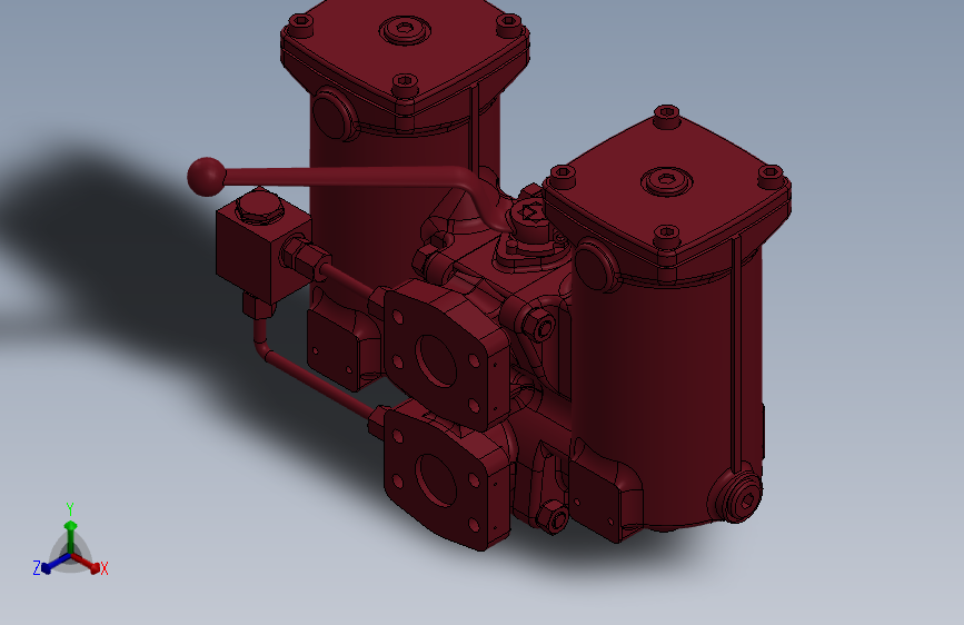 HYDAC-RFLD XX 331 DAK_XX_A_1_0 主视图
