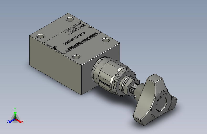 DBD直动式溢流阀（板式连接）[DBDH6P]