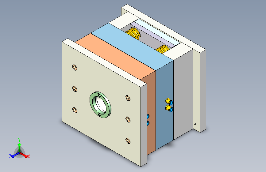 饮料瓶托注塑模具设计--1310831-260