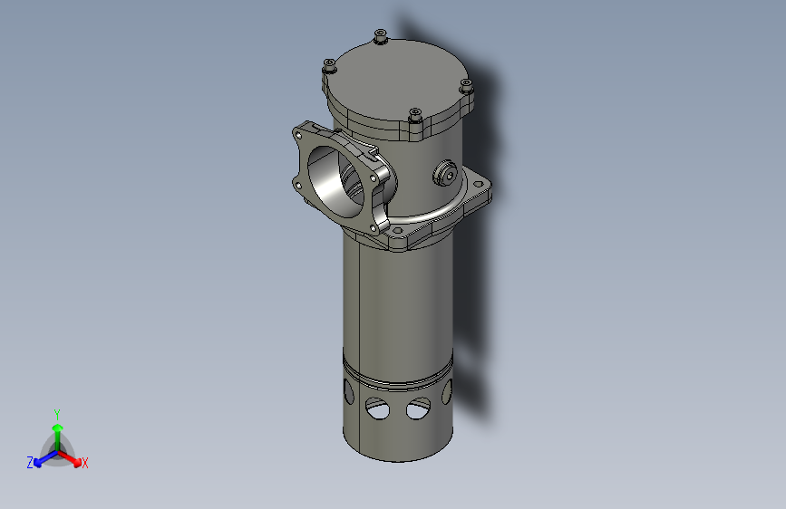 TF-630-ZT自封式 吸油过滤器 - 铸铁