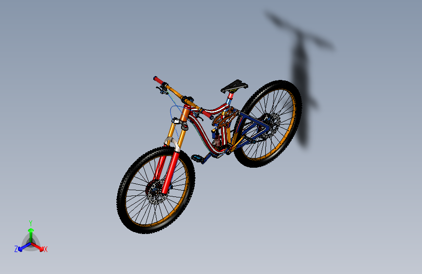 1：1公路越野自行车