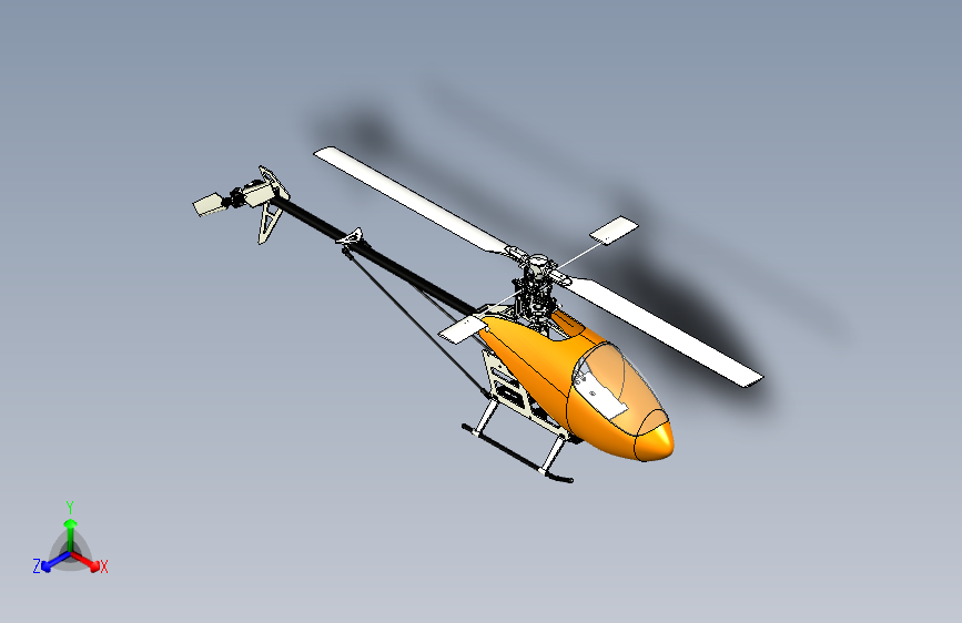 250级遥控直升机