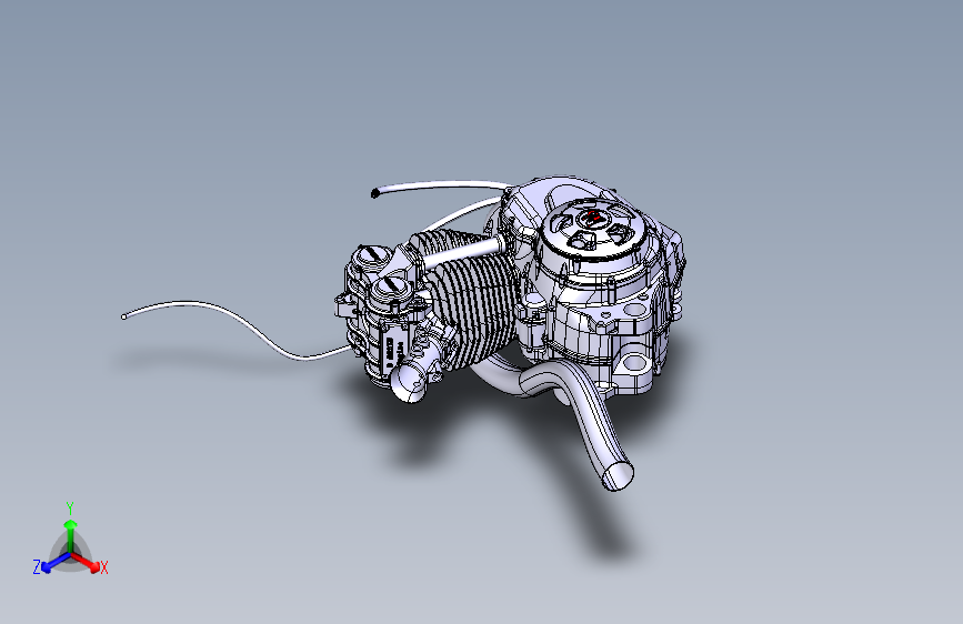 1000cc摩托车发动机