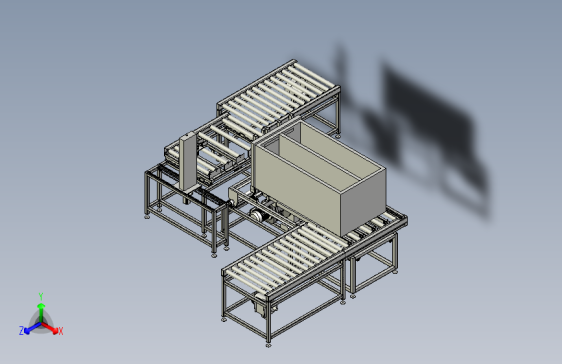 冰箱装配输送线立箱机