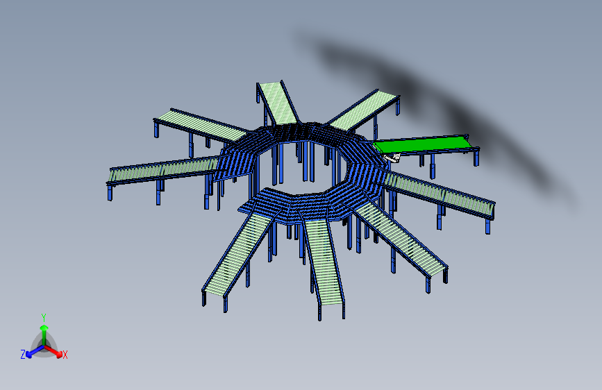 产品输送滚筒线