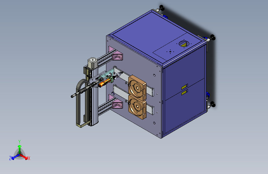 吹气式三轴螺丝机