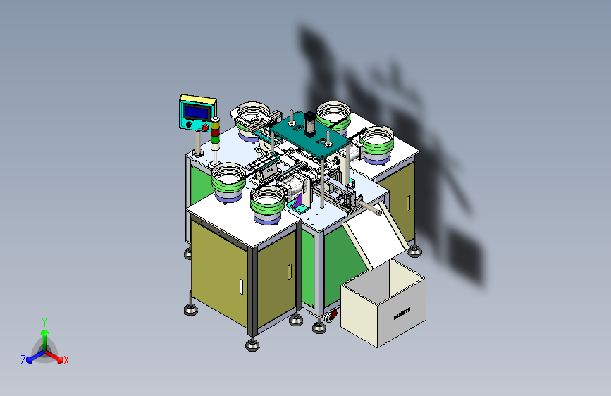 打印机轴承组装机（SW设计）