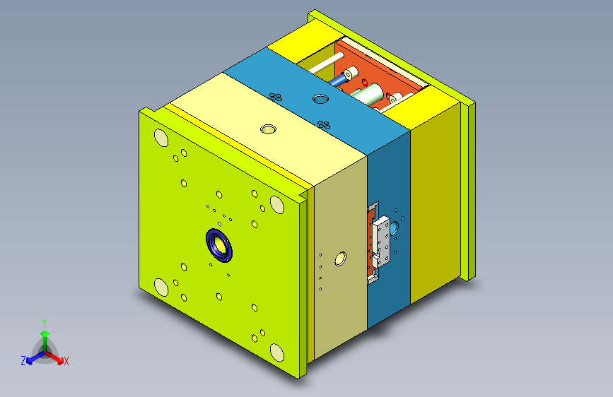 打印机外壳模具
