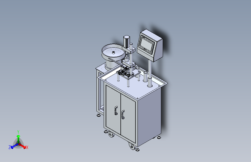 单轴伺服攻牙机