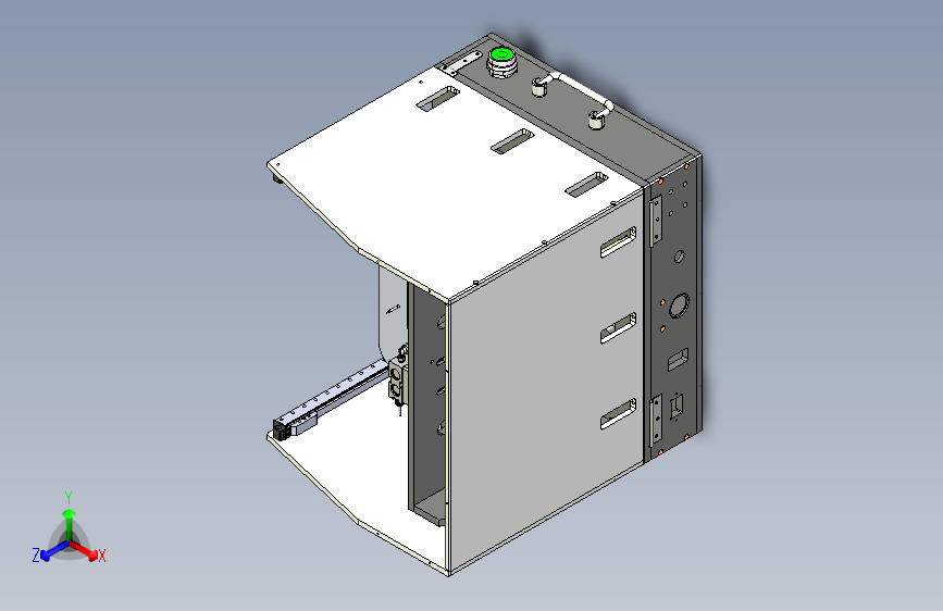 D094--导通测试治具3D模型图纸 Solidworks设计