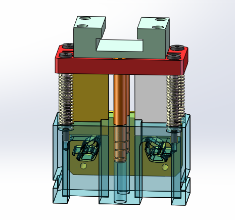 2ZY 外挡水组合冲切工装sw18可编辑