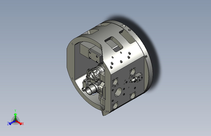 21817095立车装配体