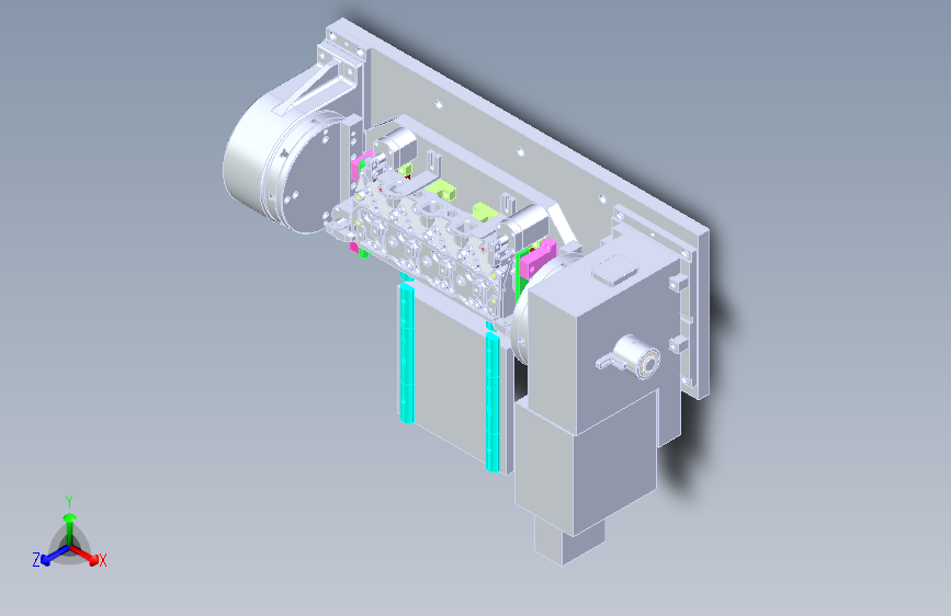 OP50加工双面角度孔