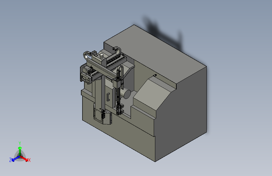 车床送料机械手