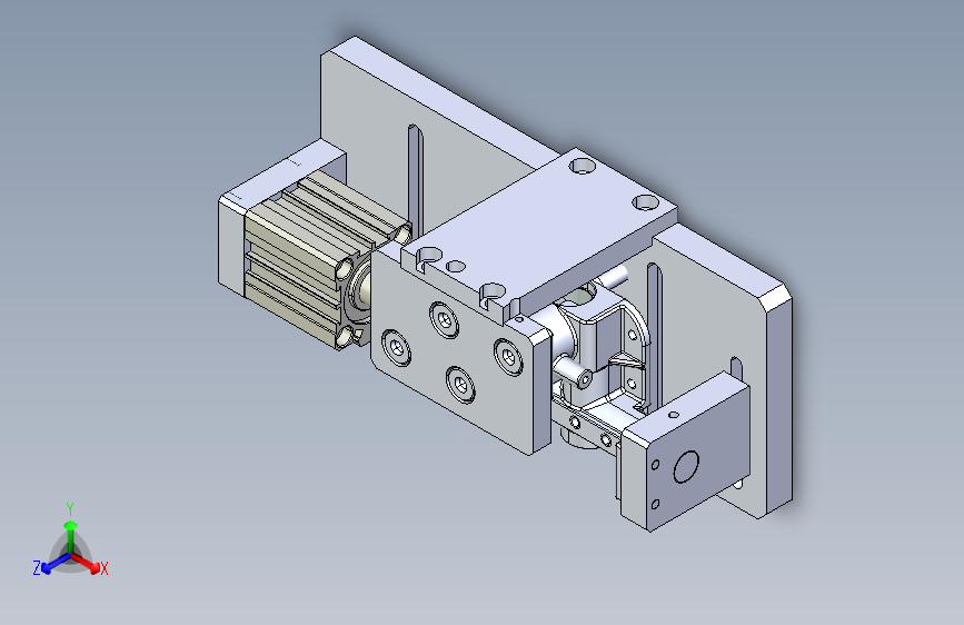 13GT68喷气管体钻攻夹具
