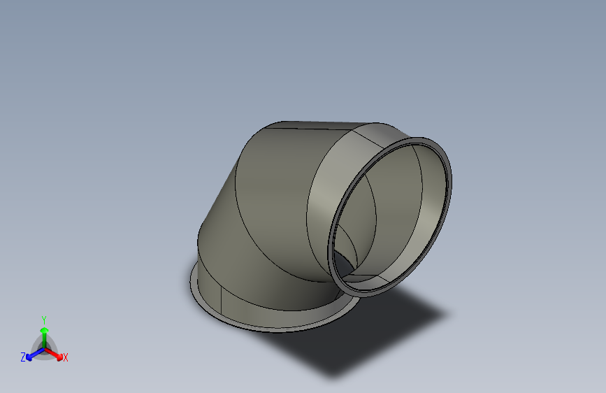 90°弯头，分段 DN850