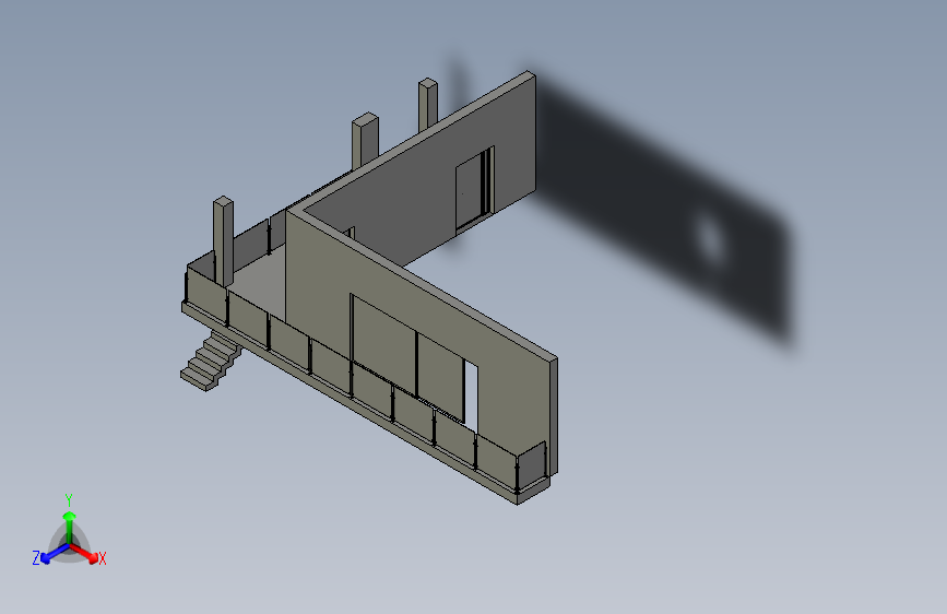 不锈钢阳台镜子带水晶