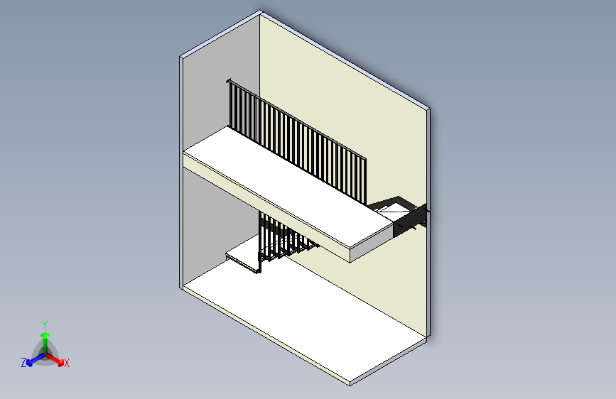 内楼梯缺少梯级