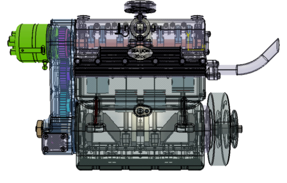 发动机运动参数海狮003