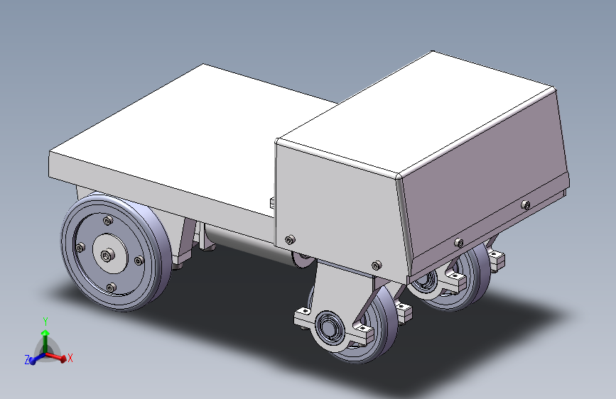 自动引导小车导航装置
