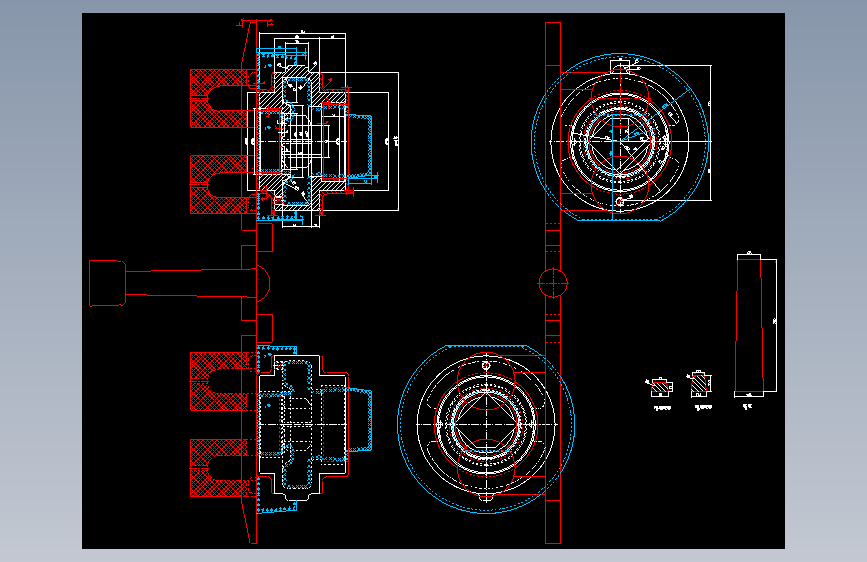 414252-圆形轮毂铸造工艺设计