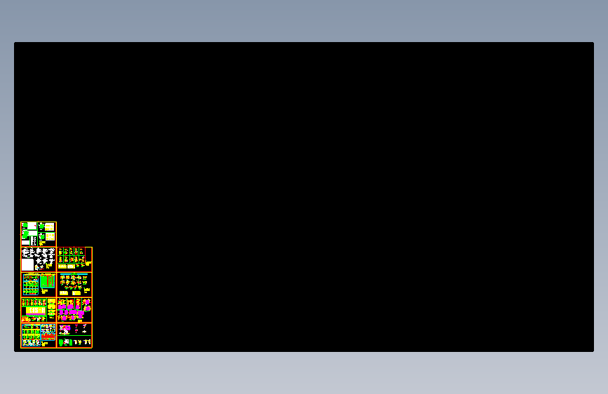 经典建筑工程设计cad钢结构节点图集合