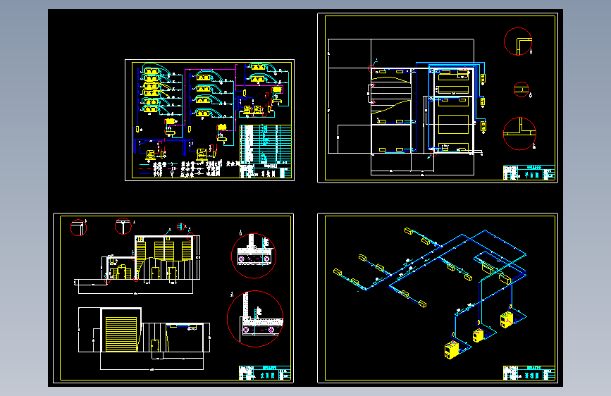 某郊区工厂冷库设计图纸