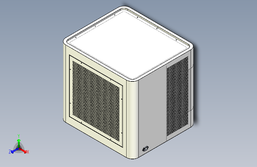 地铁室内新风机
