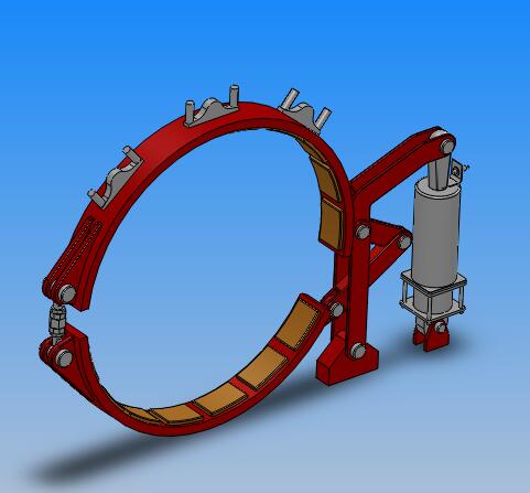 2款 BB-DHU系列带式制动器系列模型