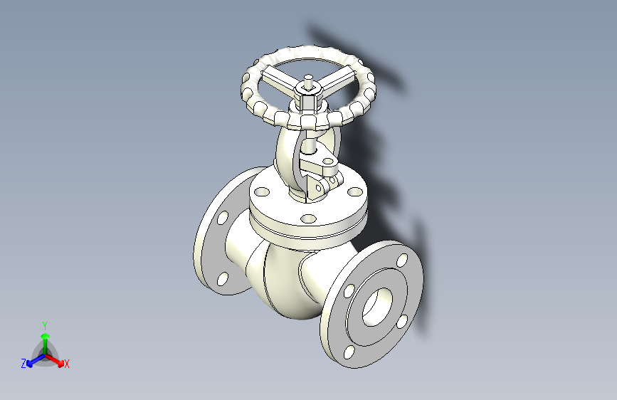 SolidWorks截止阀建模