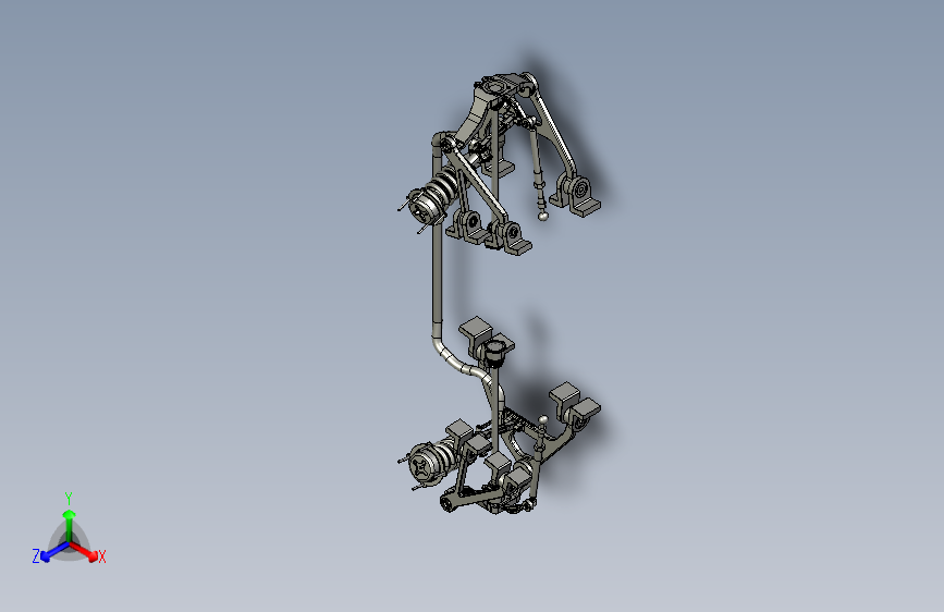奥迪A6双叉臂前后悬架总成