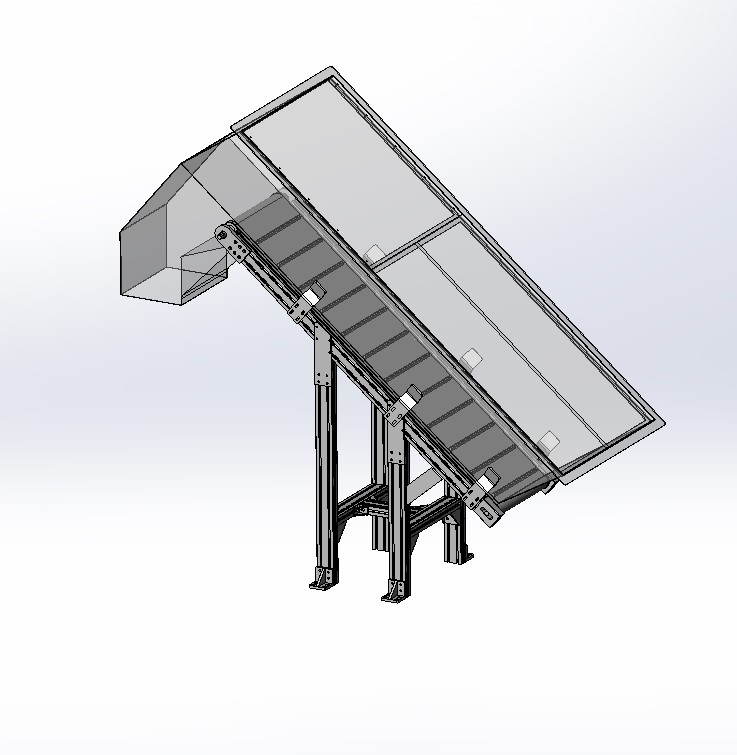 A26 皮带料仓（型材爬坡）料仓