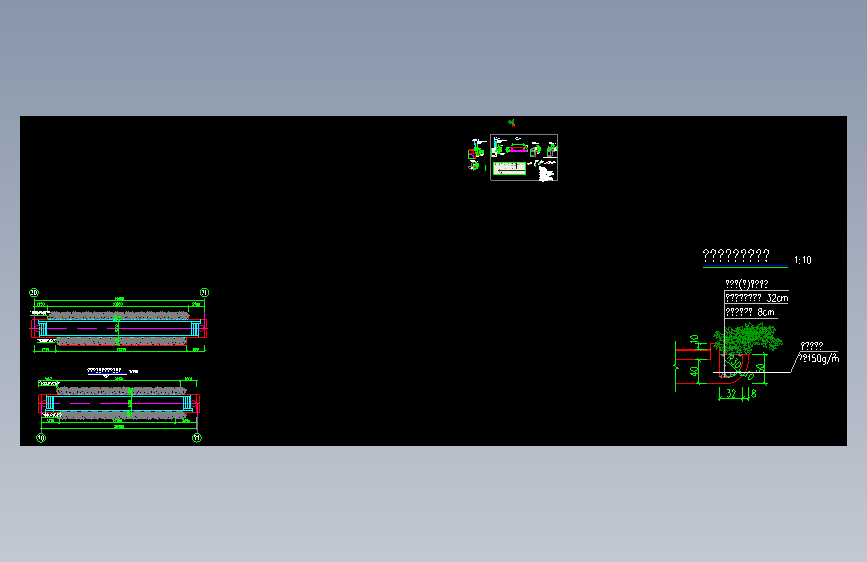装配式预应力砼空心板跨河桥梁