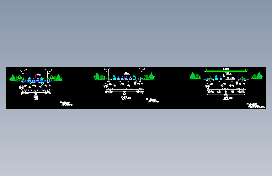 某市政道路给排水管道工程设计cad全套施工图（含设计说明，63张图）