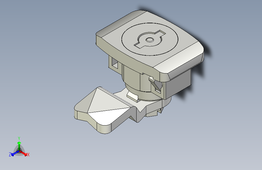 戴乐克DIRAK工业锁具455-9001.00-00026_2.3_2_12_35_