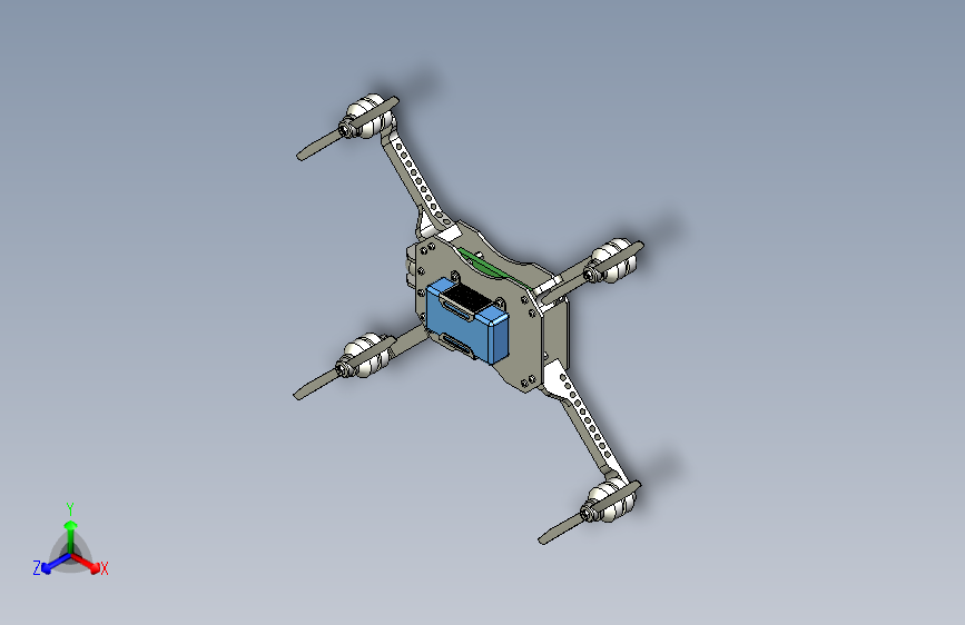 自顶向下微型无人机研究