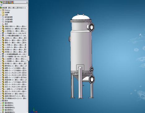 蒸发器（立式管式换热器）设计